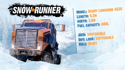 SnowRunner présente le Michigan et deux nouveaux véhicules