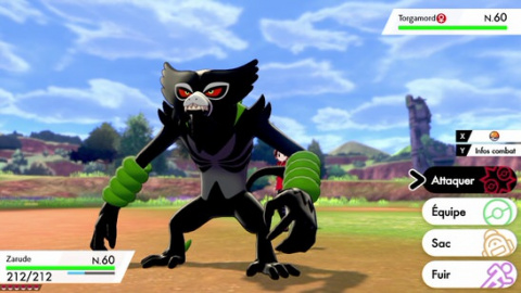 Pokémon Épée / Bouclier dévoile la capacité signature de Zarude, son nouveau Pokémon fabuleux