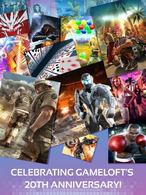 Gameloft fête ses 20 ans en offrant une compilation aux joueurs Android