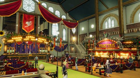 Fairy Tail : De nouveaux détails sur les personnages non-jouables et la salle de la guilde