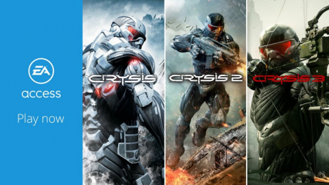 La trilogie Crysis rejoint le catalogue EA Access