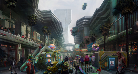 Cyberpunk 2077 : Le quartier de Heywood s'illustre