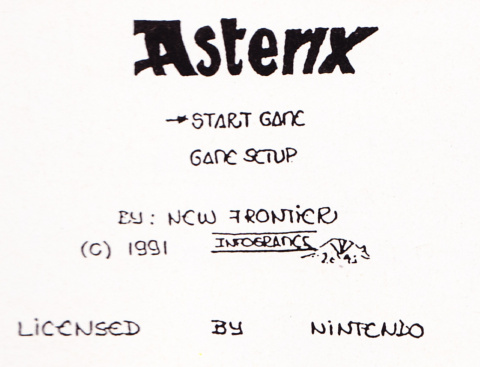 Astérix : Les secrets de fabrication des jeux Infogrames