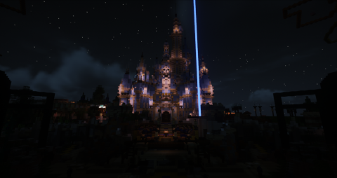 Minecraft - La chaîne Lunaria nous propose une visite de Shanghai Disneyland