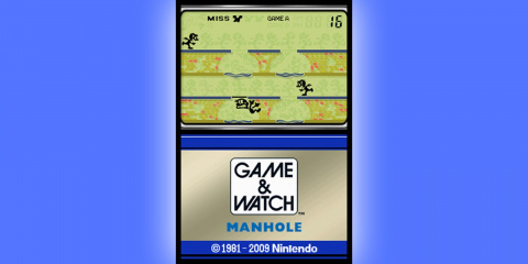 Game & Watch : Manhole sur 3DS
