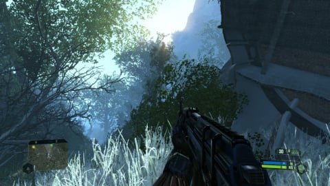 Crysis Remastered : Crytek dévoile une image du jeu en mode "Can it Run Crysis ?"