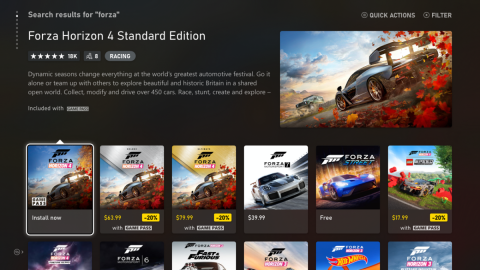 Xbox Store : La nouvelle version de la boutique se dévoile