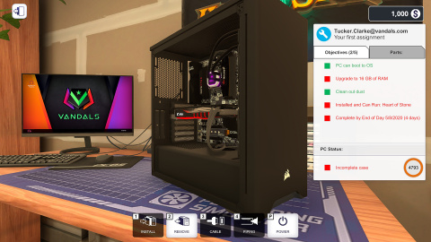 PC Building Simulator présente son extension Esports en vidéo