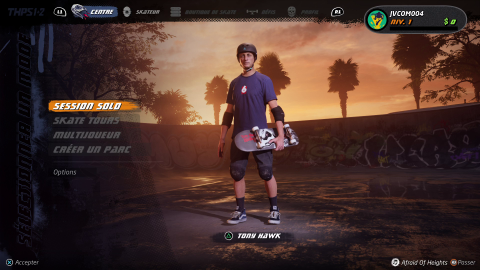 Soldes Amazon : Tony Hawk's Pro Skater 1+2 sur Xbox One en réduction de 40%