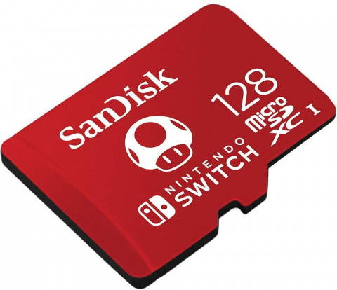 Promo Amazon : Sandisk Nintendo Switch 128 Go en réduction de 46%