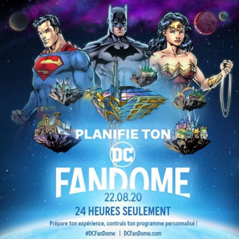 Le DC FanDome se décline en deux parties, détails de l'événement