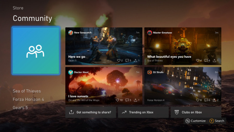 La nouvelle interface de la Xbox One se dévoile, quelles sont les nouveautés ?