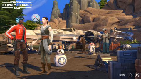 gamescom 2020 : Les Sims 4 nous présente le Pack Star Wars : Voyage sur Batuu