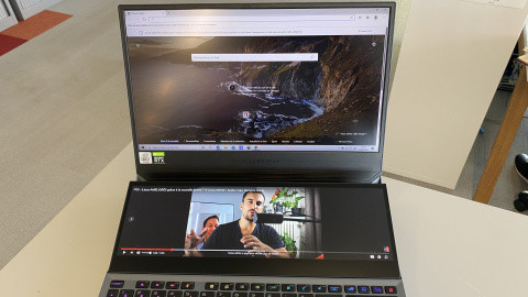Test du PC portable ROG Zephyrus Duo : le laptop avec un deuxième écran au dessus du clavier