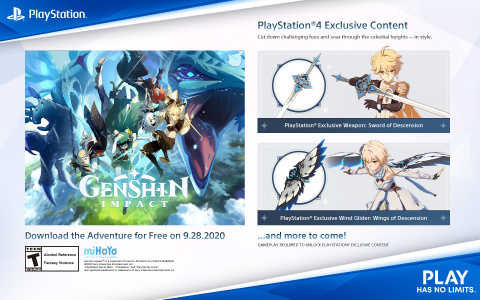 [MàJ] Genshin Impact date sa sortie sur PC, PS4, iOS et Android