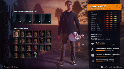 Tony Hawk's Pro Skater 1+2 : Plus beau et toujours aussi solide sur PS5 et Xbox Series