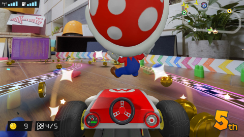 Mario Kart Live Home Circuit Luigi avec voiture téléguidée toujours disponible à moins de 100€