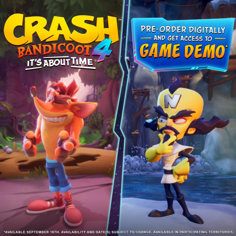Crash Bandicoot 4 : It's About Time - bientôt une démo pour les joueurs ayant précommandé