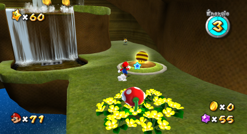 Étoile 6 — Luigi au royaume des abeilles