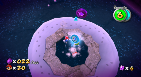Étoile 5 — Comète violette : Les pièces violettes du volcan de glace
