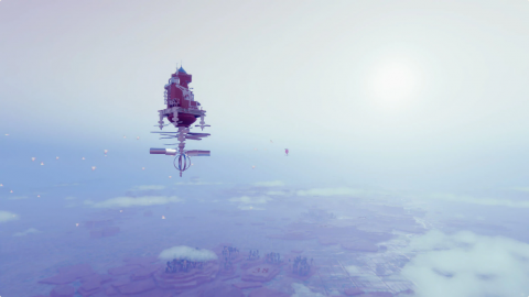 Airborne Kingdom : le jeu de gestion de ville volante prend date