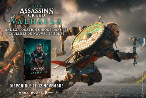 Assassin's Creed Valhalla : un artbook sortira en librairie le 12 novembre