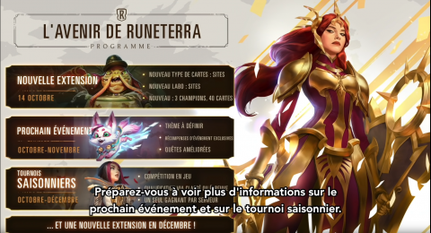 Legends of Runeterra : nouvelles cartes, événement... le point sur les prochaines nouveautés