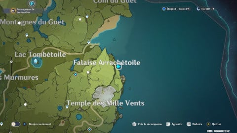 Genshin Impact, île secrète et quête cachée "Le temps et le vent" : notre guide complet