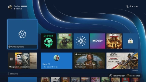 Xbox Series X/S : la nouvelle interface fait la part belle aux