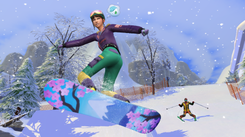 Les Sims 4 : Direction la montagne et les sports d'hiver avec la prochaine extension