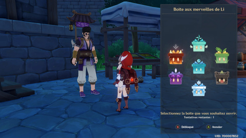 Genshin Impact, événement "Merveilleuses marchandises", comment récupérer les boîtes et le compléter, notre guide (Jour 7)