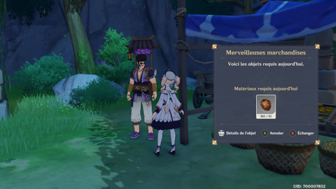 Genshin Impact, événement "Merveilleuses marchandises", comment récupérer les boîtes et le compléter, notre guide (Jour 7)