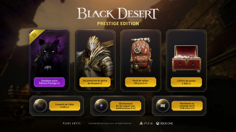 -33% sur Black Desert Prestige Edition sur PS4