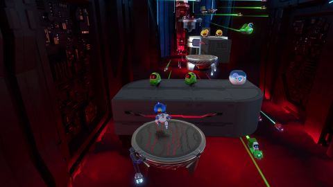Astro's Playroom : Un voyage à travers l'histoire de Sony, DualSense à la main