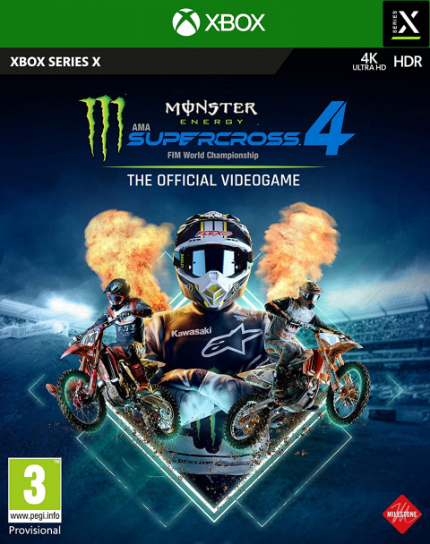Monster Energy Supercross 4 sur Xbox Series