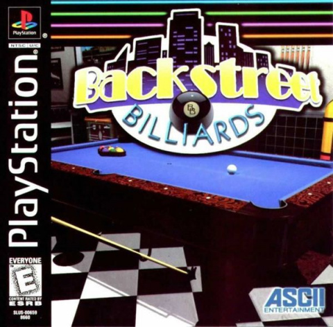 Backstreet Billiards sur PS1