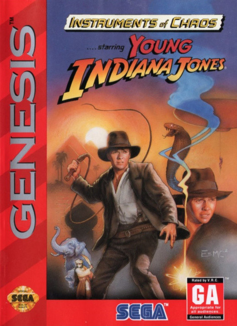 Instruments of Chaos starring Young Indiana Jones sur MD