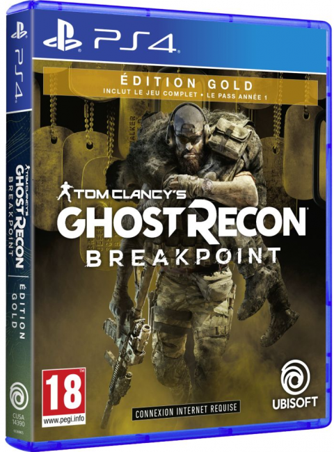Soldes Ubisoft : Ghost Recon Breakpoint Edition Gold à -69% chez Boulanger