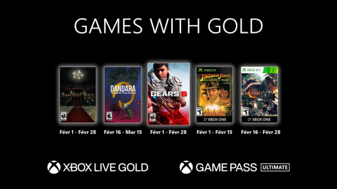 Xbox Games With Gold : Les jeux "gratuits" de février 2021