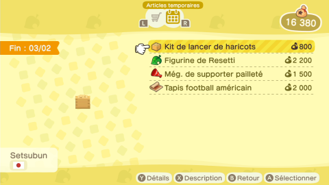 Animal Crossing New Horizons : mise à jour 1.7.0, notre guide complet