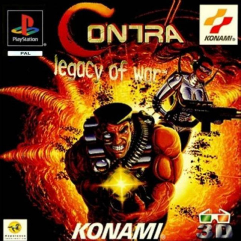 Contra : Legacy Of War sur PS1