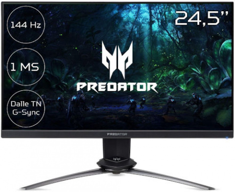 Soldes Acer : l'écran PC Predator 25" Full HD 1ms à -30%