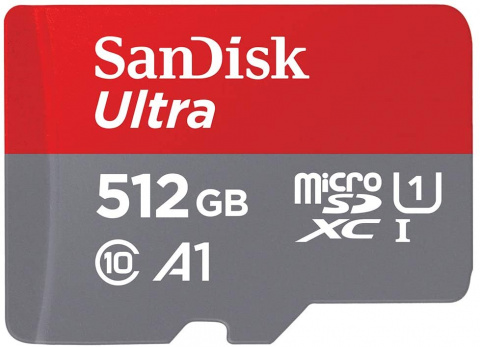 Soldes carte mémoire : microSD Sansdisk 512 Go à moins de 86€