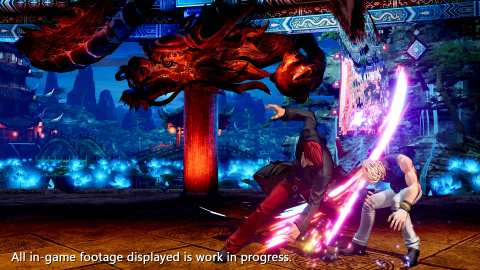 The King of Fighters XV : Iori Yagami met le feu