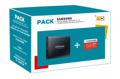 Soldes Samsung : le pack SSD Interne + MicroSD en réduction à -19%
