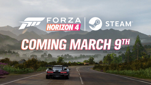 Forza Horizon 4 annonce sa sortie sur Steam et le DLC Hot Wheels Legends