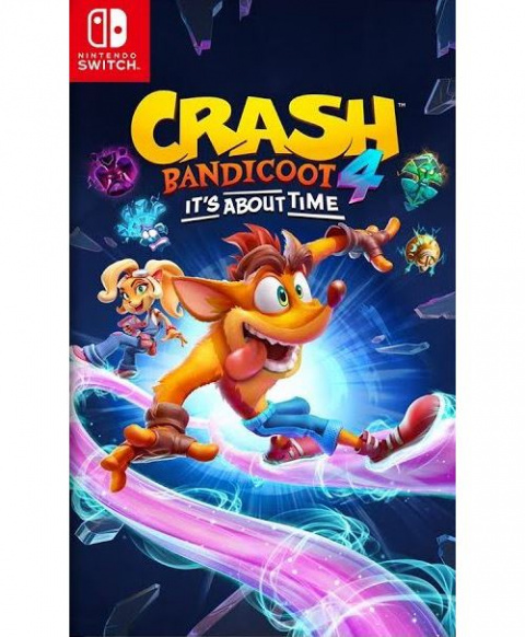 10€ offerts sur votre compte fidélité sur la précommande de Crash Bandicoot 4 sur Nintendo Switch