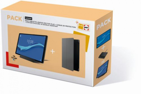 Ventes flash : Lenovo pack M10+ 10.3" 128Go Station d'accueil et Folio à 219,99€