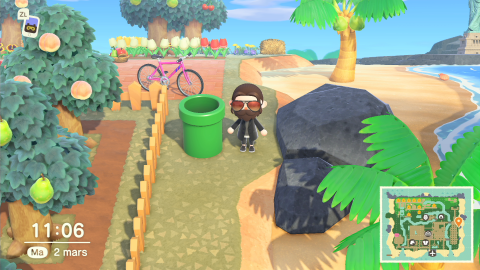 Animal Crossing New Horizons, téléportation : comment se déplacer grâce aux tuyaux de Mario, notre guide