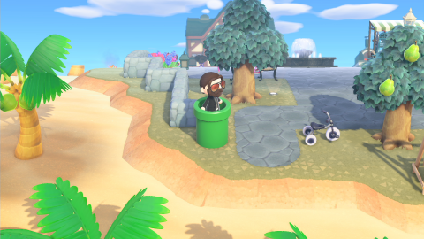 Animal Crossing New Horizons, téléportation : comment se déplacer grâce aux tuyaux de Mario, notre guide